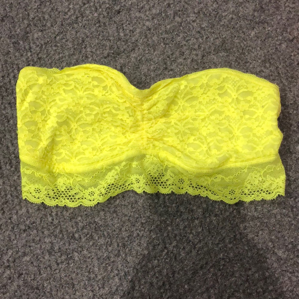 Neon yellow bandeau